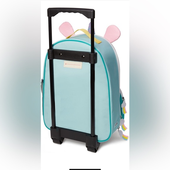 NEW, Skip Hop Kids Luggage with Wheels, Zoo, Unicorn Suitcase Yellow - Picture 3 of 6